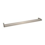 Brooklyn Double Towel Rail 900mm Brushed Nickel Brooklyn Double Towel Rail 900mm Brushed Nickel